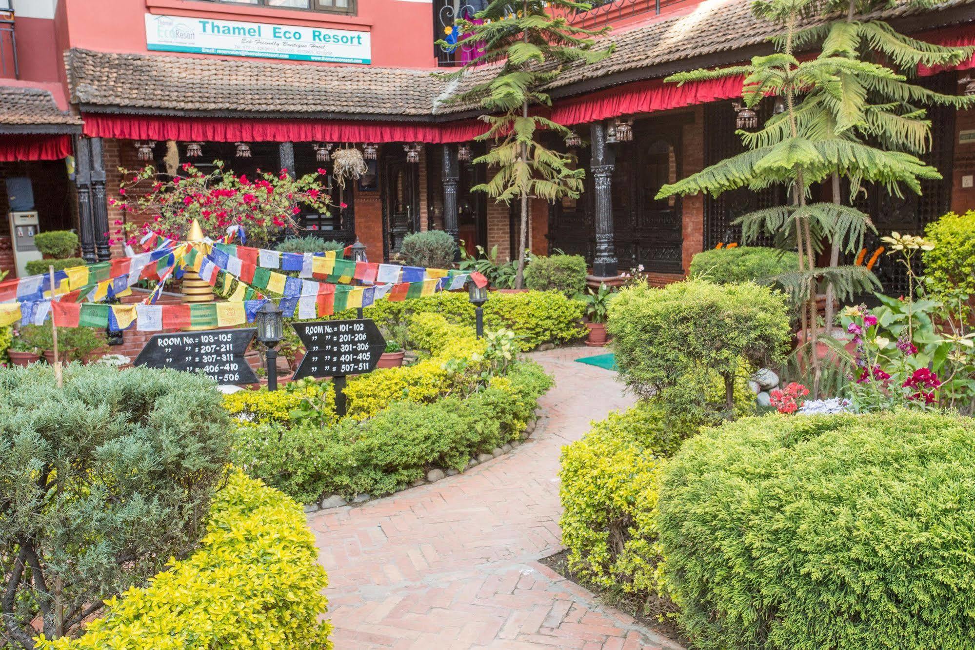 Thamel Eco Resort Kathmandu Exteriör bild