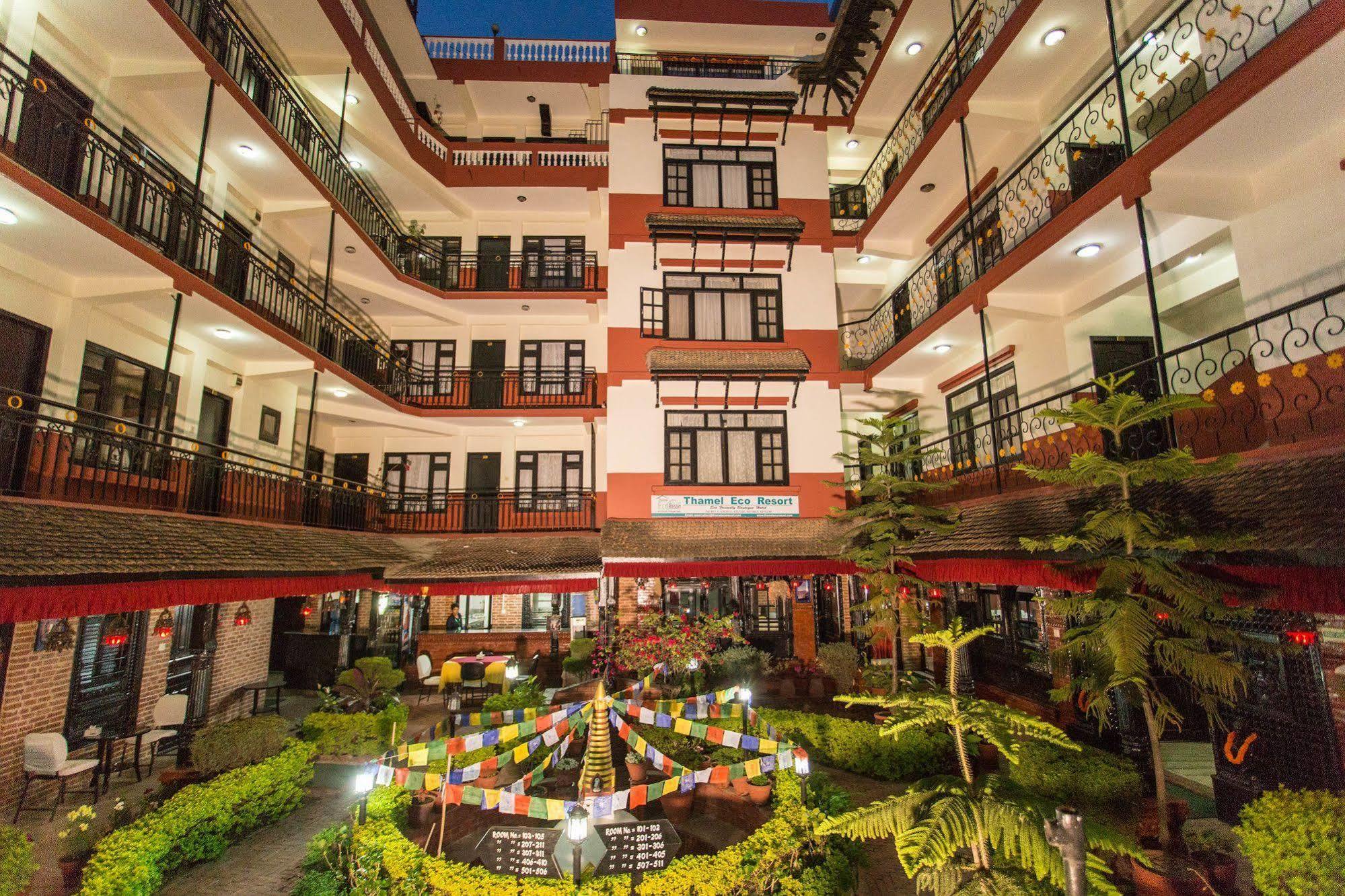 Thamel Eco Resort Kathmandu Exteriör bild