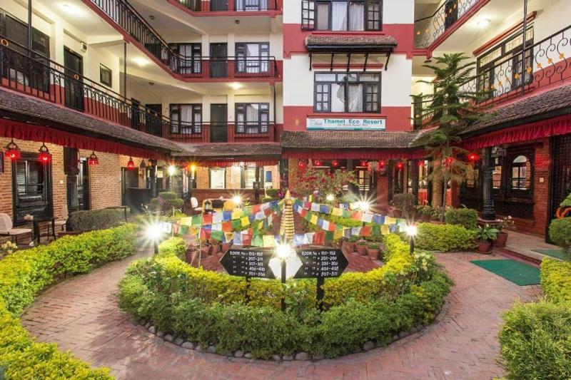 Thamel Eco Resort Kathmandu Exteriör bild